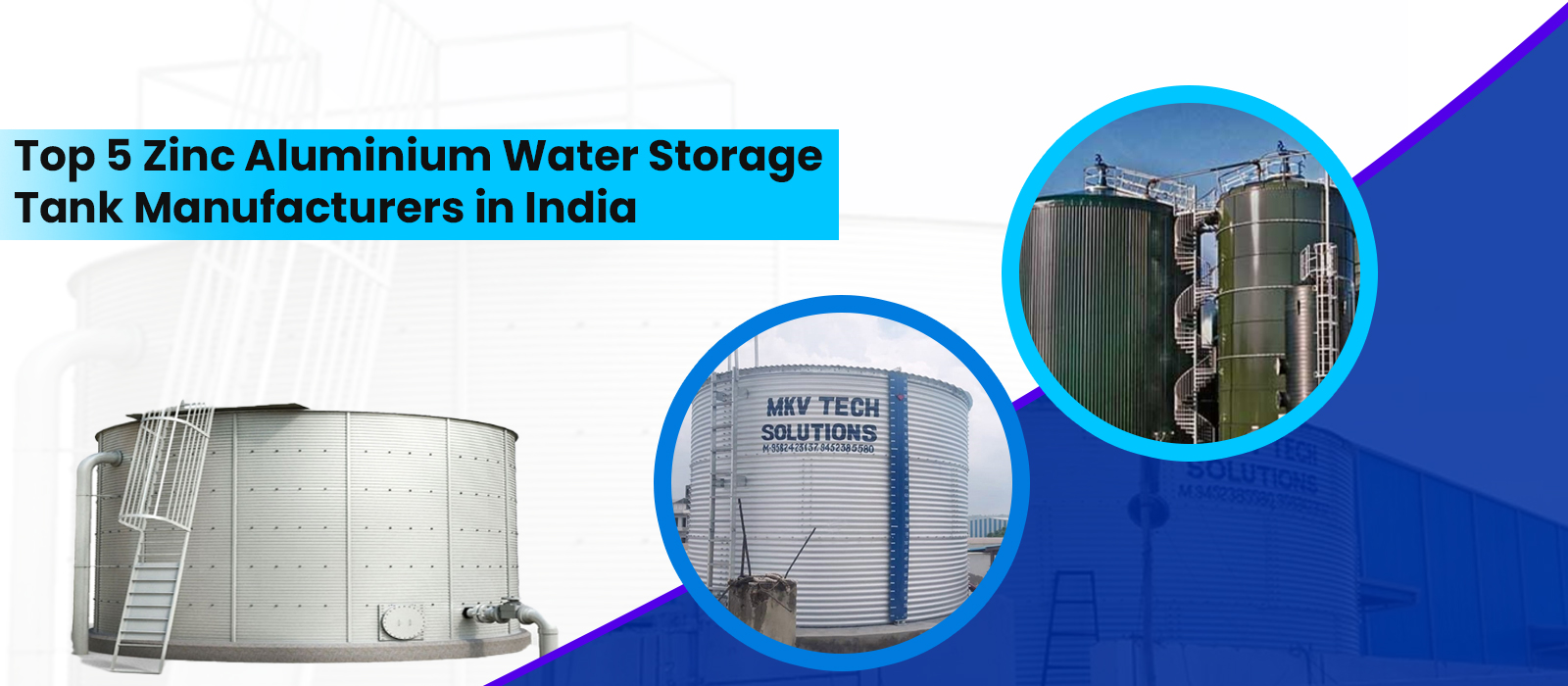 Top 5 Zinc Aluminium Water Storage Tank Manufacturers in India